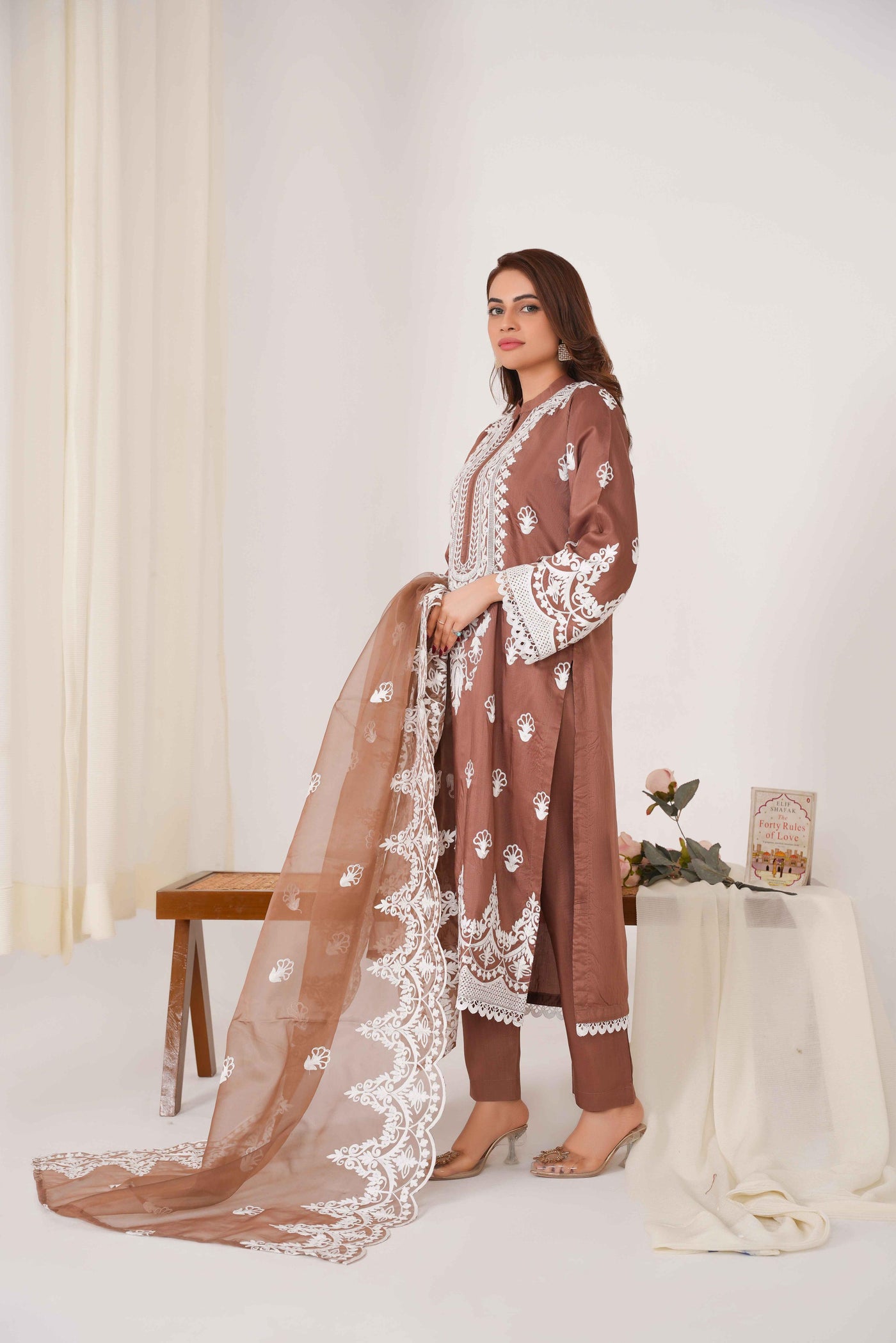 ANAYA Ari 3PC - Embroidered Pret Dress